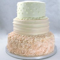 Wedding Cake - 3 tier Buttercream